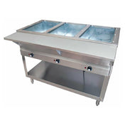 BK Resources STE-3-120 Steam Table Electric 44-3/8"W X 30-1/2"D X 34"H