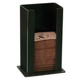 Dispense-Rite SLV-H-1BT - Coffee Sleeve Dispenser, 10"H X 6-1/2"W X 4-1/2"D, Black Polystyrene Construction