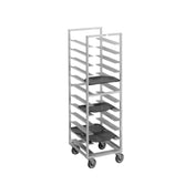 Channel T447A3 Cafeteria Tray Rack Single Section Trapezoidal Series