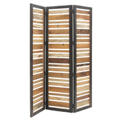 Hubert 34333 - Floor Screen, 3-panel, 60" X 1" X 69"H