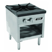GSW USA AESP1-3R24LP 3 Ring Stock Pot Range Single Burner LP