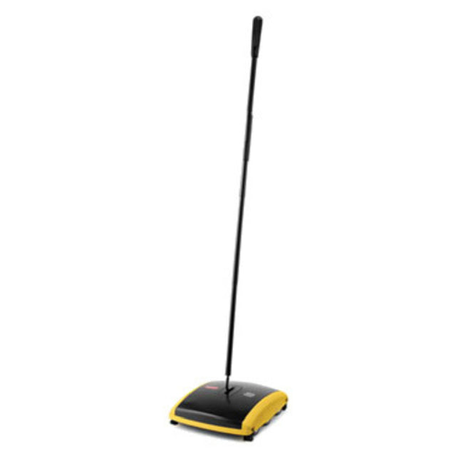 Rubbermaid FG421388BLA Dual Floor/Carpet Sweeper 7-1/2" Sweep Path With Protective Bumper