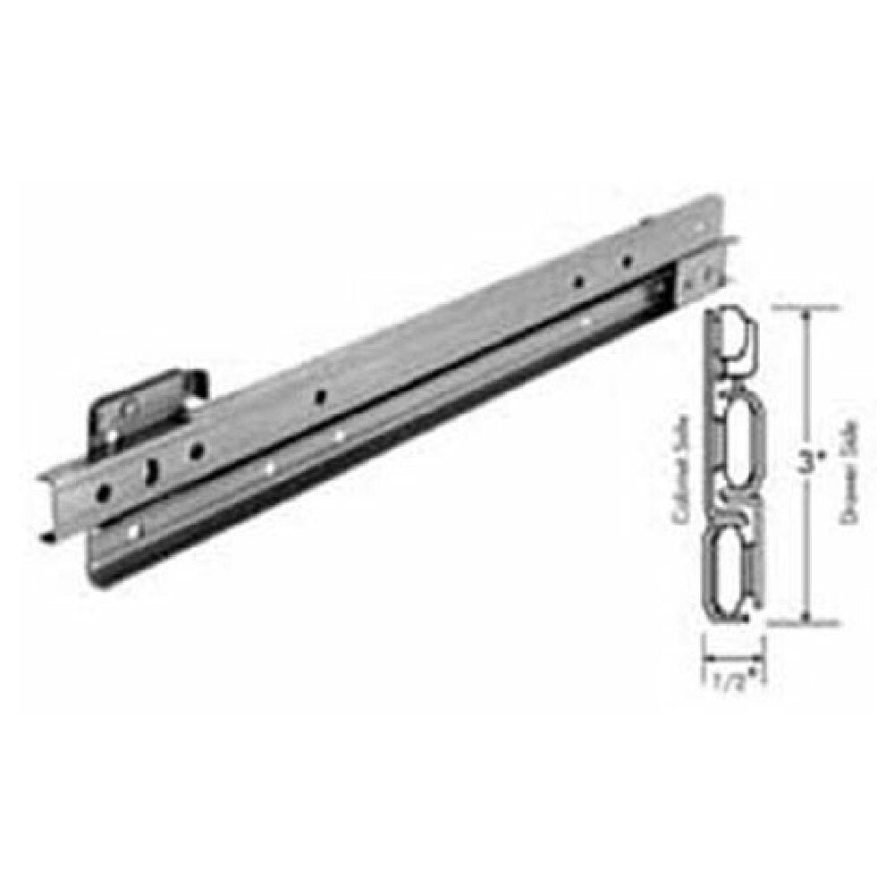 Standard Keil 1425-2020-1000 Slide Drawer 20" S/s Pair