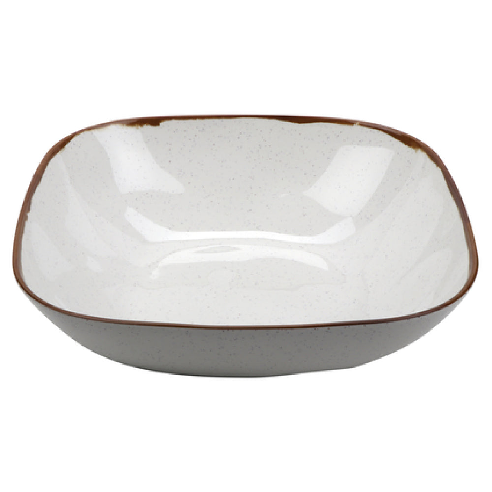 GET Enterprises SB-410-RM Rustic Mill™ Bowl 12.8 Qt. 16-3/4" X 16-3/4" X 4-1/2"H