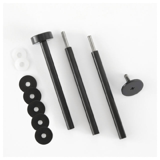American Metalcraft LFTTSRRB Tiered Stand Replacement Rod Black Lift Collection