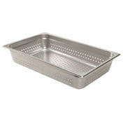 AllPoints 1331295 Pan Steam Full 4"d Perf Ss
