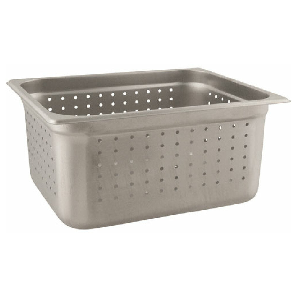 AllPoints 1331299 Pan Steam Half 6"d Perf Ss