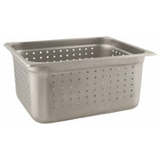 AllPoints 1331299 Pan Steam Half 6"d Perf Ss