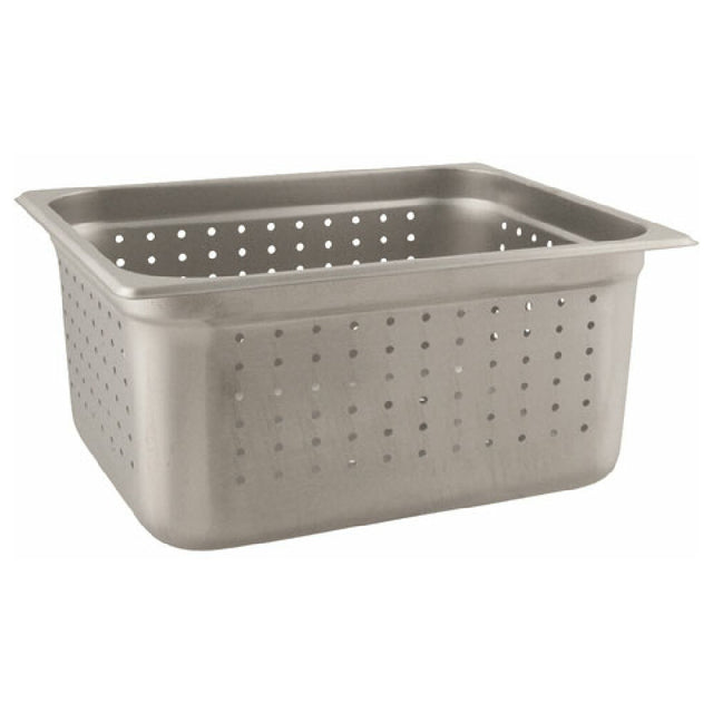 AllPoints 1331299 Pan Steam Half 6"d Perf Ss