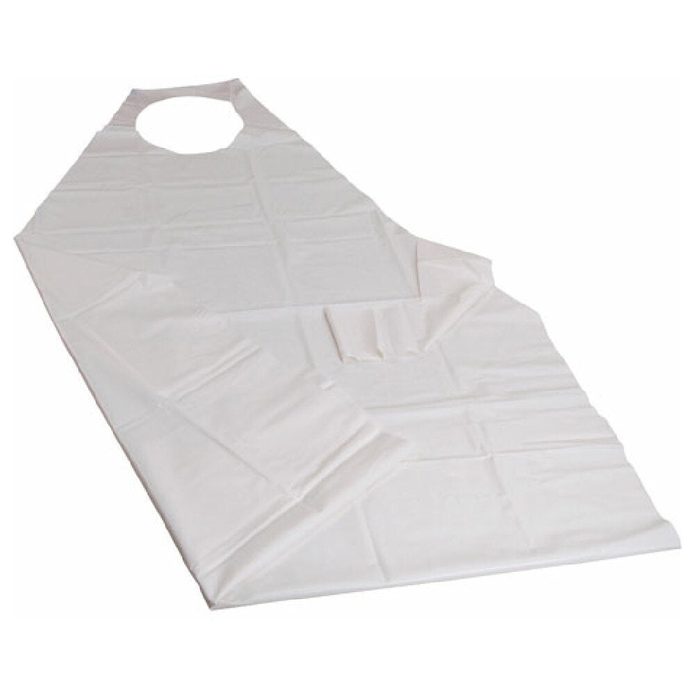 AllPoints 1331405 Apron Vinyl 7.5 Mil Thick Wht