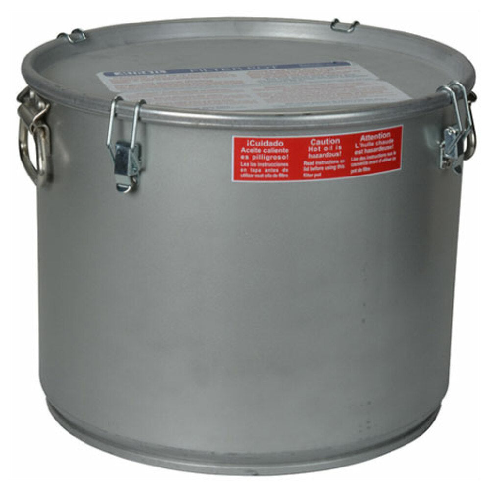 Miroil 40L Pot Oil Filter35 Lbs W/ Lid