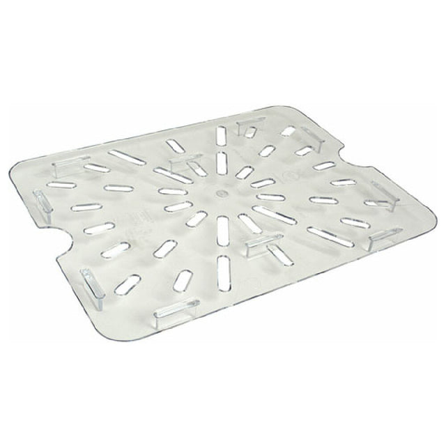 Carlisle Foodservice 1023507 Shelf Drain (half Clear)