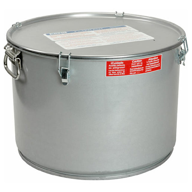 Miroil 60L Pot Oil Filter55 Lbs W/ Lid
