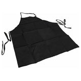 KNG 1557BLK Kng 32 In Bib Apron Black 2 Pockets