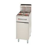 American Range AF-25/25_LP - Fryer Floor Model, Gas, (2) Half Size