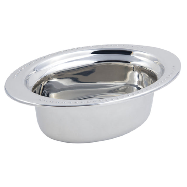 Bon Chef 5303 Food Pan Full Oval 3-3/4 Qt. (120 Oz.) Capacity