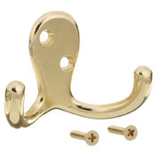 Parker Hannifin 1902PBA Die Cast Brass Coat Hook