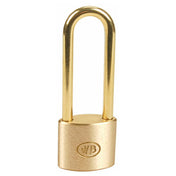 AllPoints 1341117 Padlock 1 1/2"w W/3" Shackle