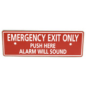 Detex ECL-8220 Plate Paddle Bar Emer Exit