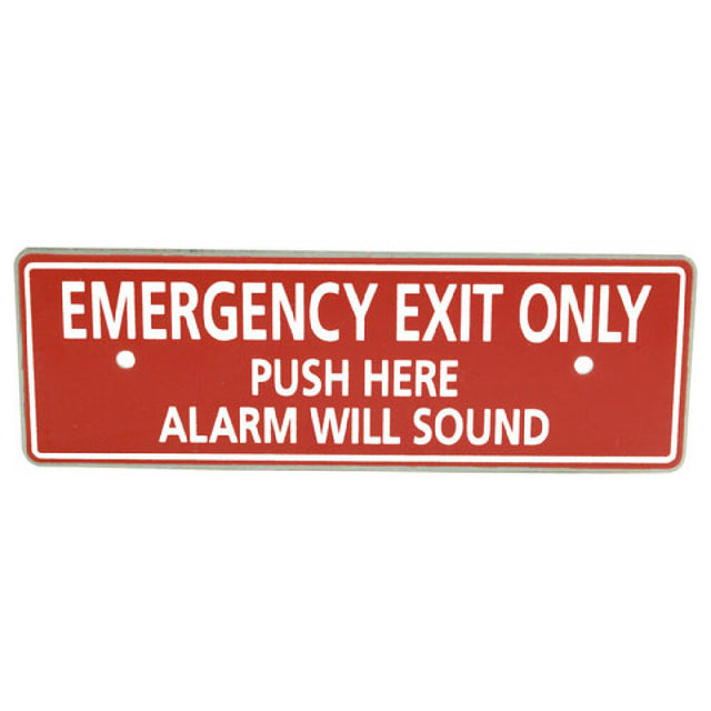 Detex ECL8220 Plate Paddle Bar Emer Exit