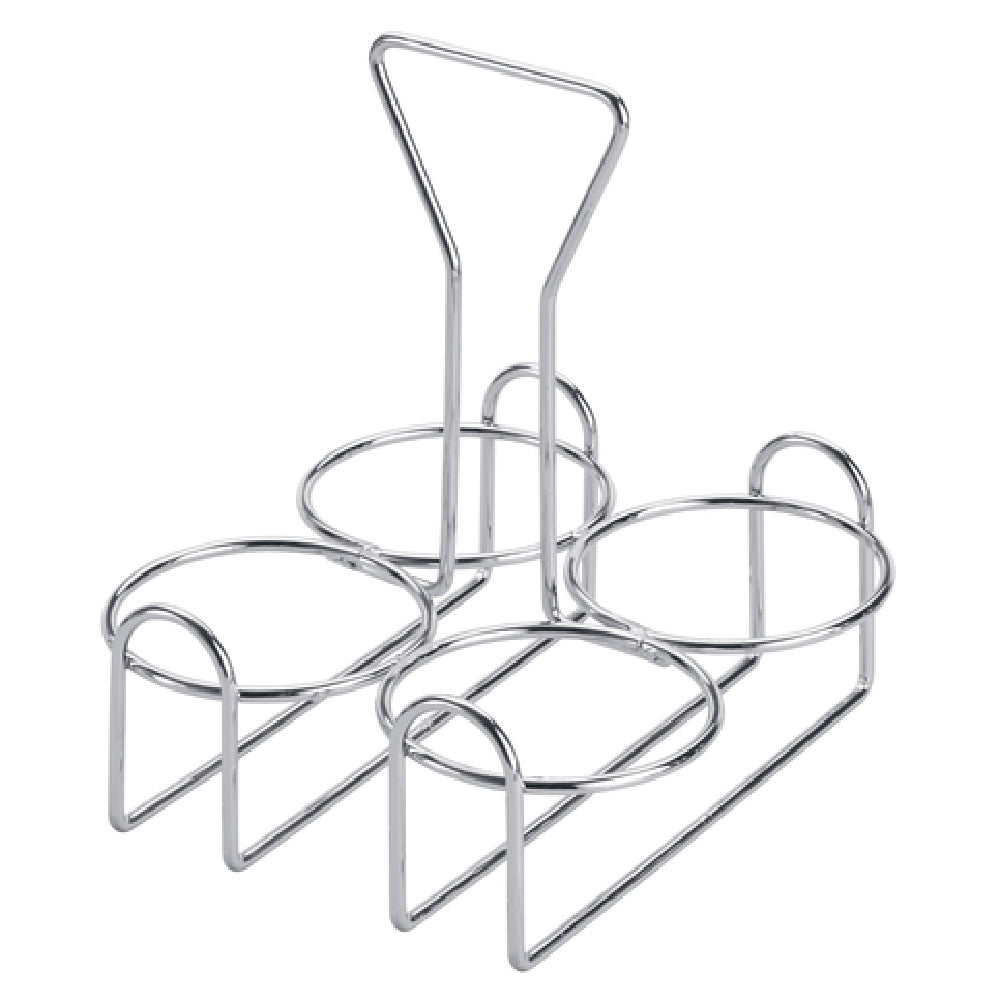 Winco WH-9 Condiment Jar Holder 4 Ring Fits CJ-7P And CJ-7G