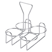 Winco WH-9 Condiment Jar Holder 4 Ring Fits CJ-7P And CJ-7G
