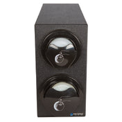CFS Brands L2912BK - San Jamar - EZ-Fit® Lid Dispenser, Counter Model, 7-3/4"L X 25"W X 15-1/8"H