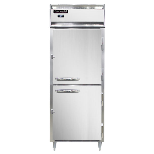 Continental Refrigerator D1RENHD Designer Line Wide Refrigerator Reach-in 28-1/2"W