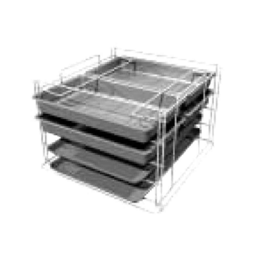 Metro MBQ-MR-14 Mini Rack Holds 18" X 26" Sheet Pans 12" X 20" X 3" Steam Table Pans