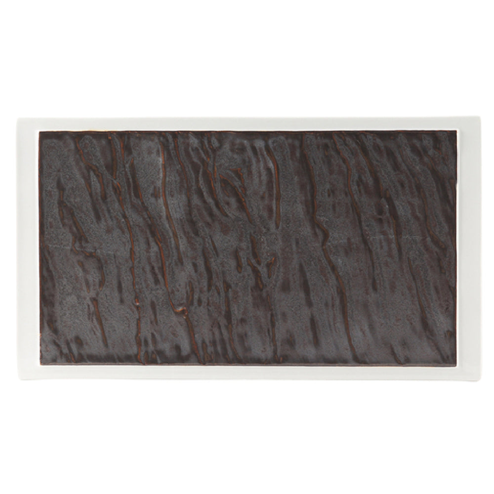 Tuxton GKP-553 Plate 14" X 8" Rectangular
