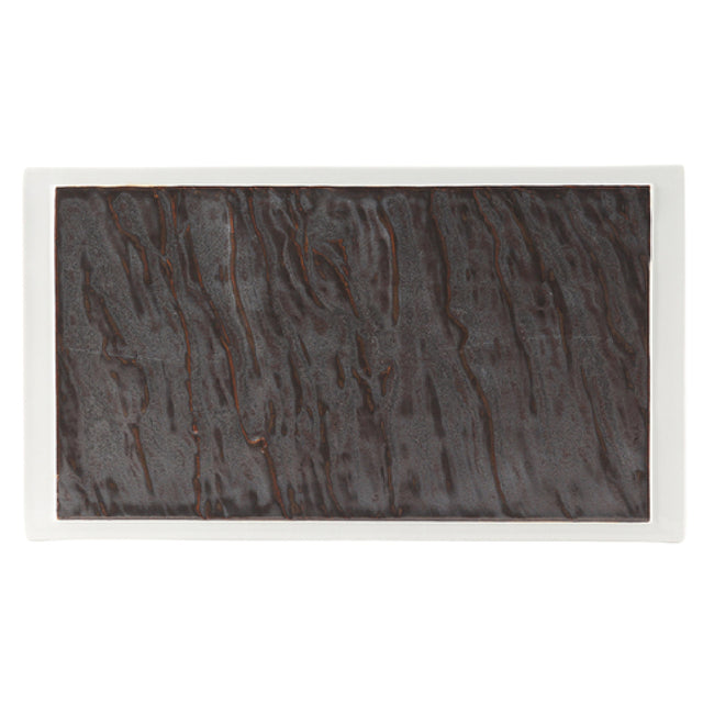 Tuxton GKP-553 Plate 14" X 8" Rectangular