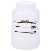 Franklin Chef FRKE621638 Container Iced Coffee1/2 Burger King Only