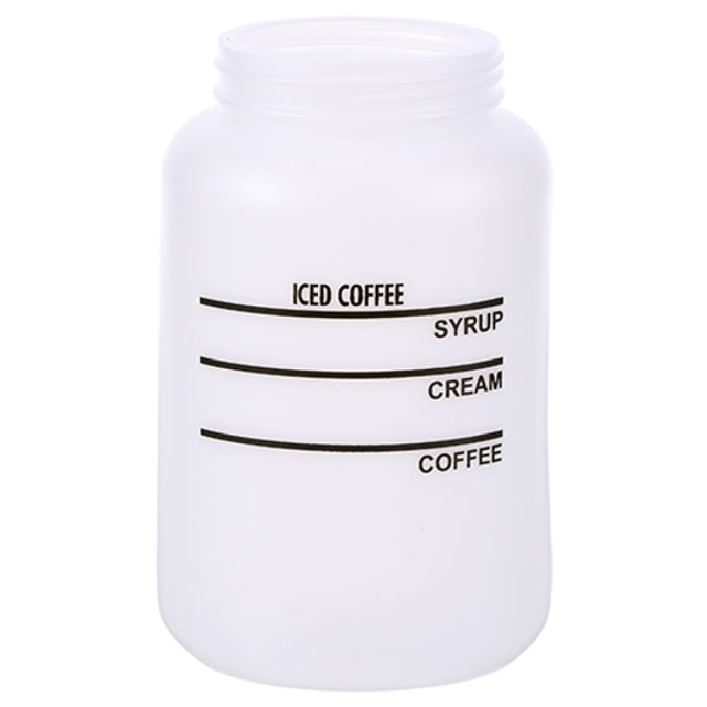 Franklin Chef FRKE621638 Container Iced Coffee1/2 Burger King Only