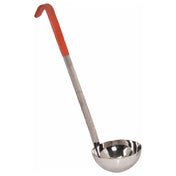 Vollrath/Idea-Medalie 4980865 Ladle 8 Oz S/s Orange 13"hdl