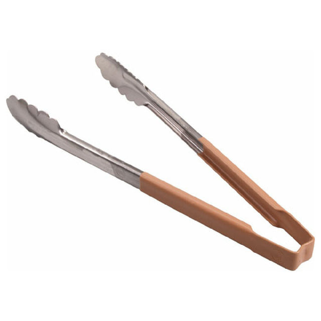 Edlund 7412T Tongs Scallop 12" Tan Hdl
