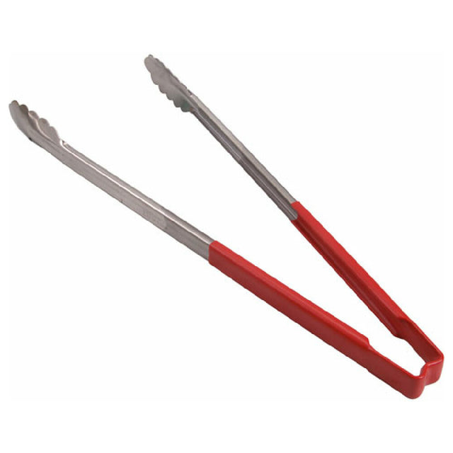 Vollrath/Idea-Medalie 4781640 Tongs Scallop 16" Red Hdl