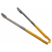 Edlund 31612 Tongs Scallop 16" Ylw Hdl
