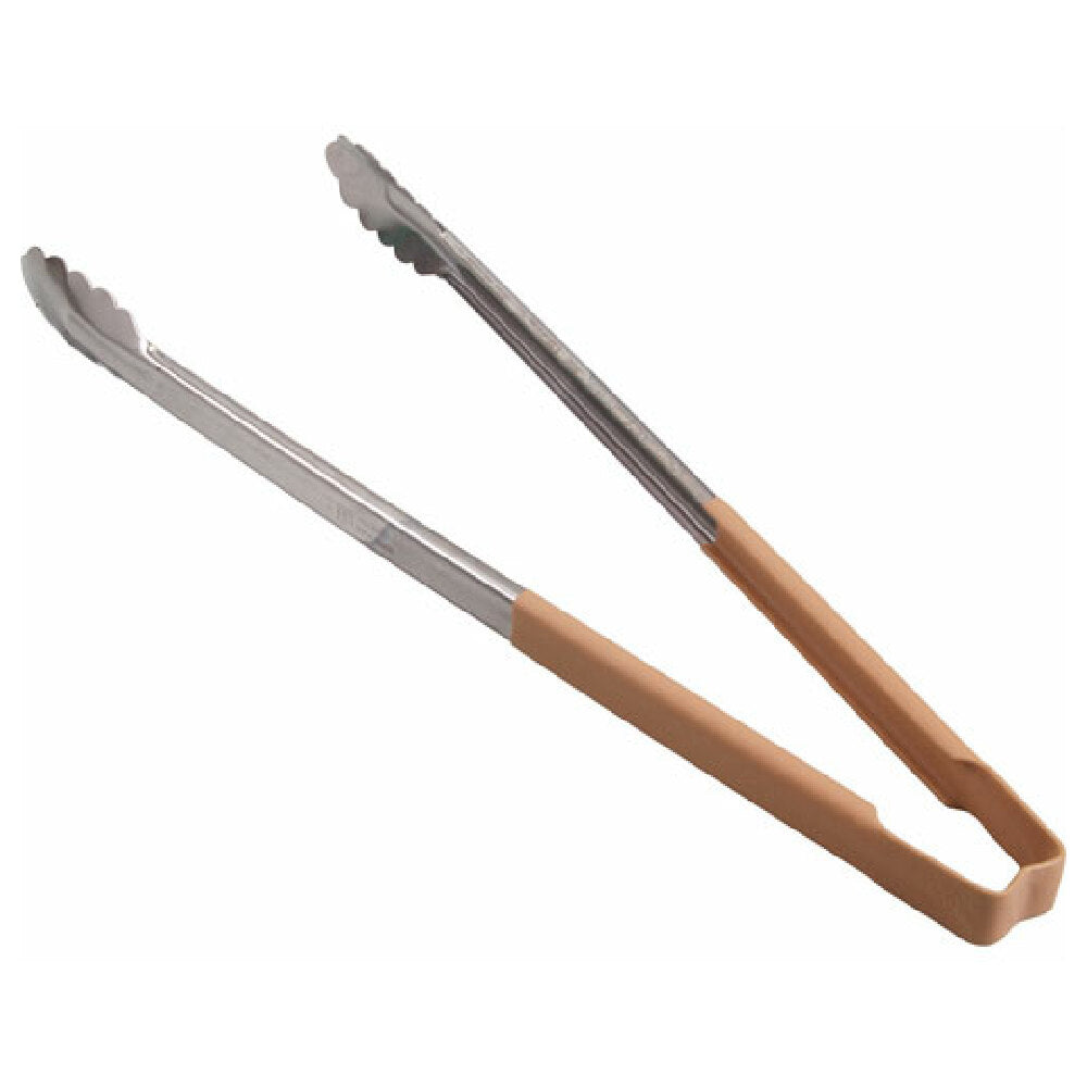 Edlund EDL7416T Tongs Scallop 16" Tan Hdl