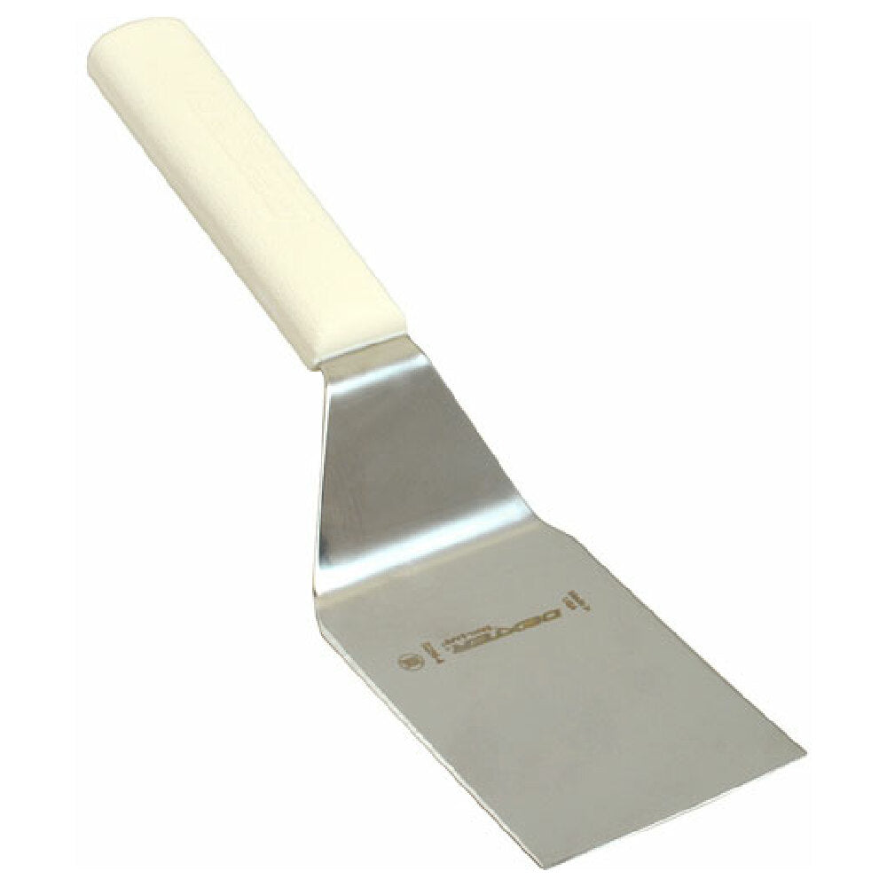 AllPoints 1371371 Dsg White Handle Spatula 3"x 4"