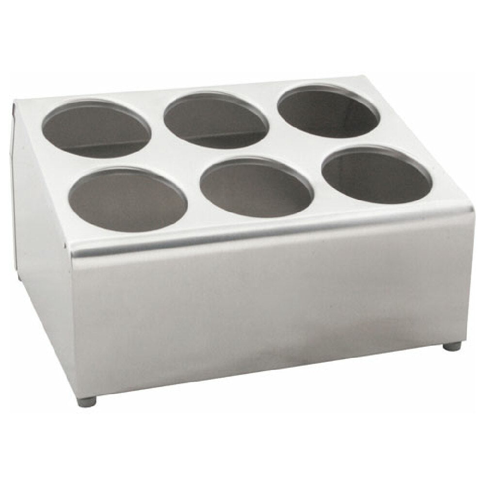 Vollrath/Idea-Medalie 97241 Holder Flatware 6 Cylinder Ss