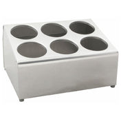 Vollrath/Idea-Medalie 97241 Holder Flatware 6 Cylinder Ss