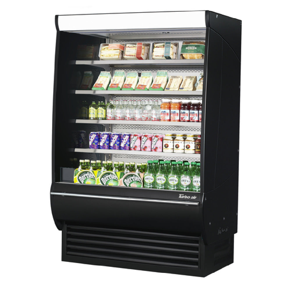 Turbo Air TOM-48DXB-SP(-A)-N Extra Deep Vertical Open Display Merchandiser 23.2 Cu.ft. Capacity