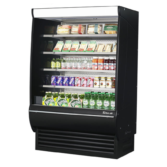 Turbo Air TOM-48DXB-SP(-A)-N Extra Deep Vertical Open Display Merchandiser 23.2 Cu.ft. Capacity