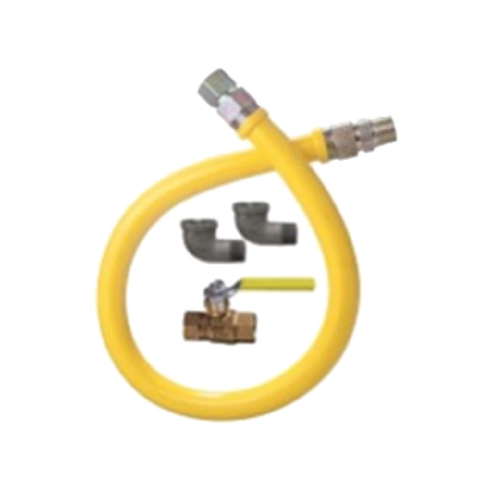 Dormont 1650NPKIT36 Dormont Stationary Gas Connector Kit 1/2" Inside Dia. 36" Long