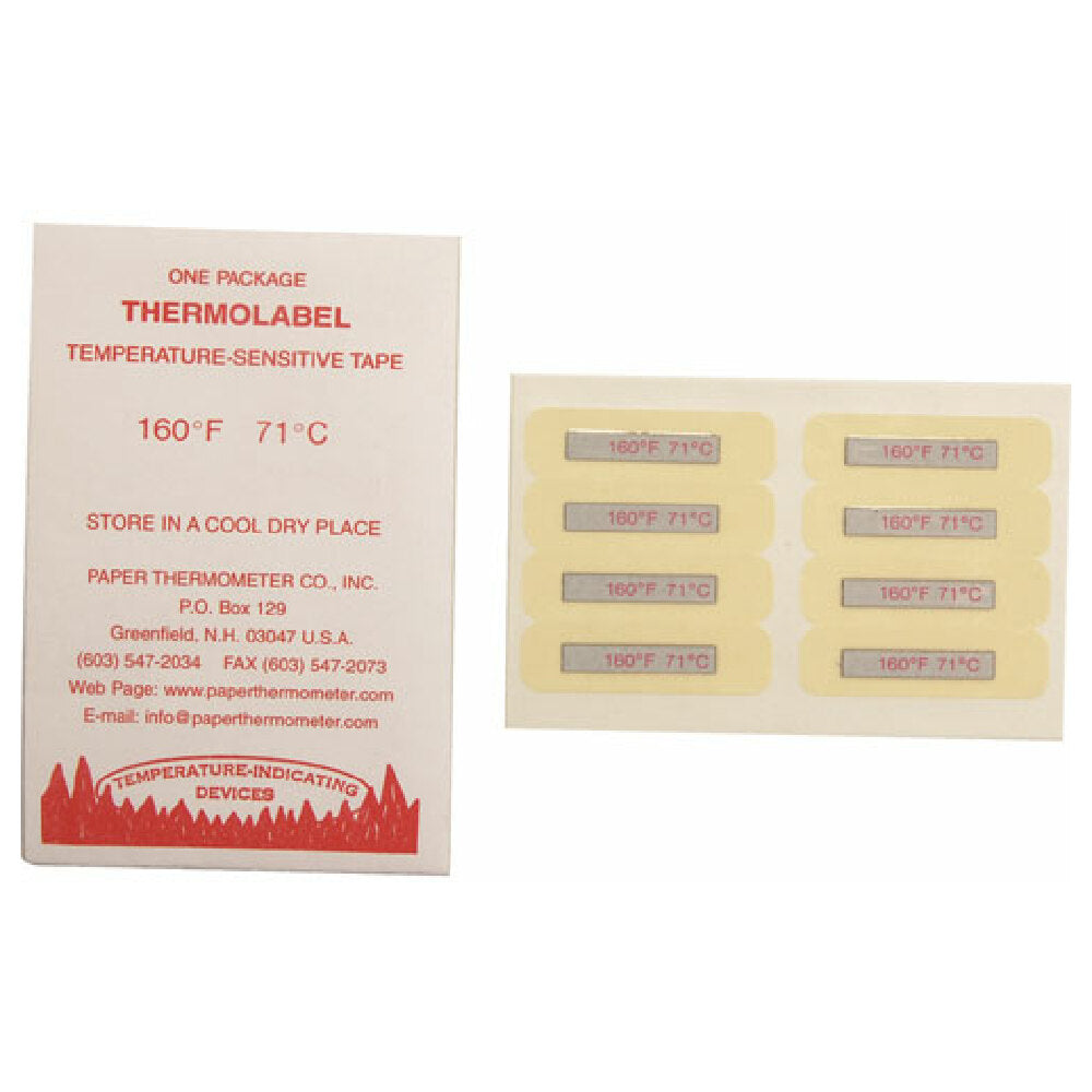 AllPoints 1381208 Label Temperature 160 Deg 24 Pk