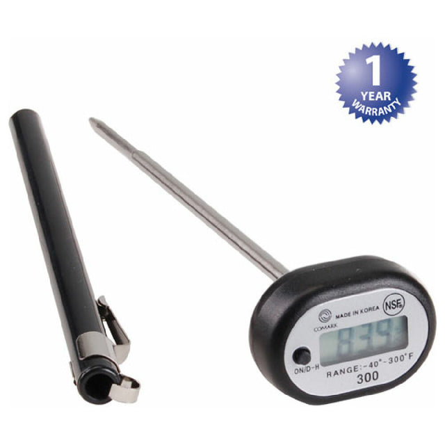Comstock Castle 300NSF Digital Test Thermometer 40 To 300f