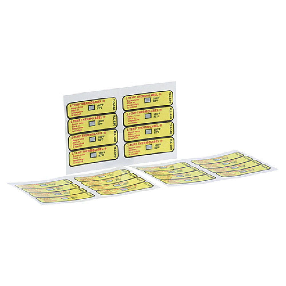AllPoints 1381231 Label Temperature 180 Deg 24 Pk