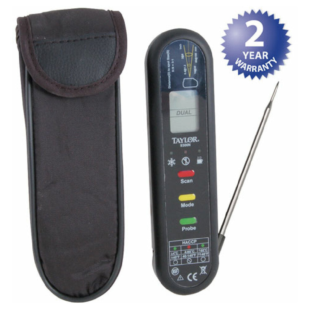 Taylor Thermometer 9306N Thermometer Dual Temp Wtr Res