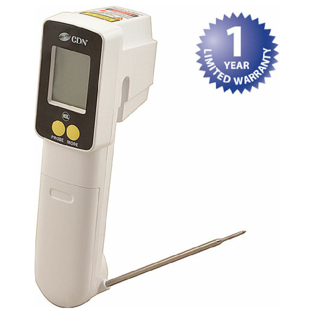 AllPoints 1381340 Thermometer Infrared 76/ 662f W/ Folding Probe