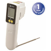 AllPoints 1381340 Thermometer Infrared 76/ 662f W/ Folding Probe